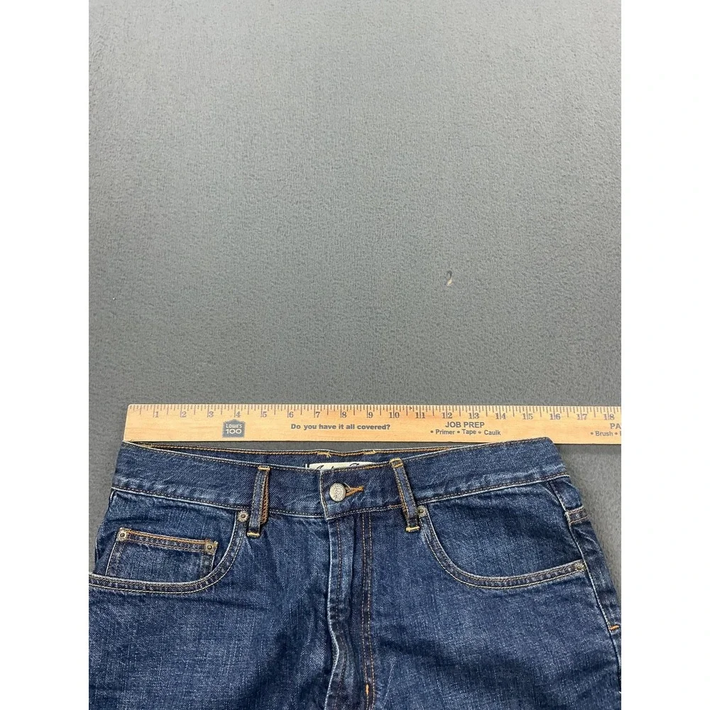 Indigo Palms Jeans Mens 35x34 Medium Wash Blue Classic Fit Straight‎ Leg Denim